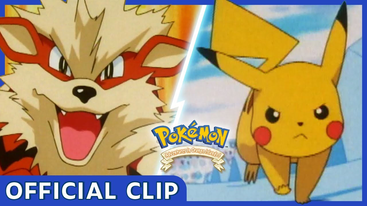 Pokémon: Arcanine Vs. Pikachu! | Aventuras Nas Ilhas Laranja
