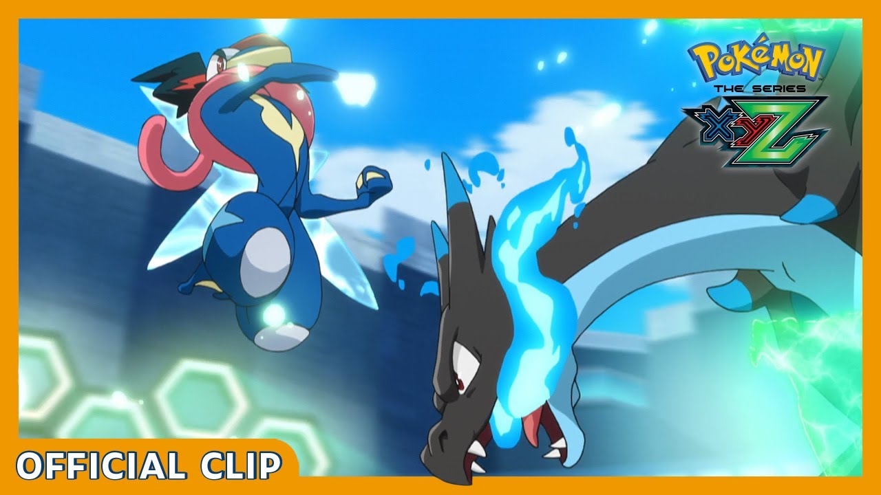 Pokémon: Greninja Enfrenta Charizard