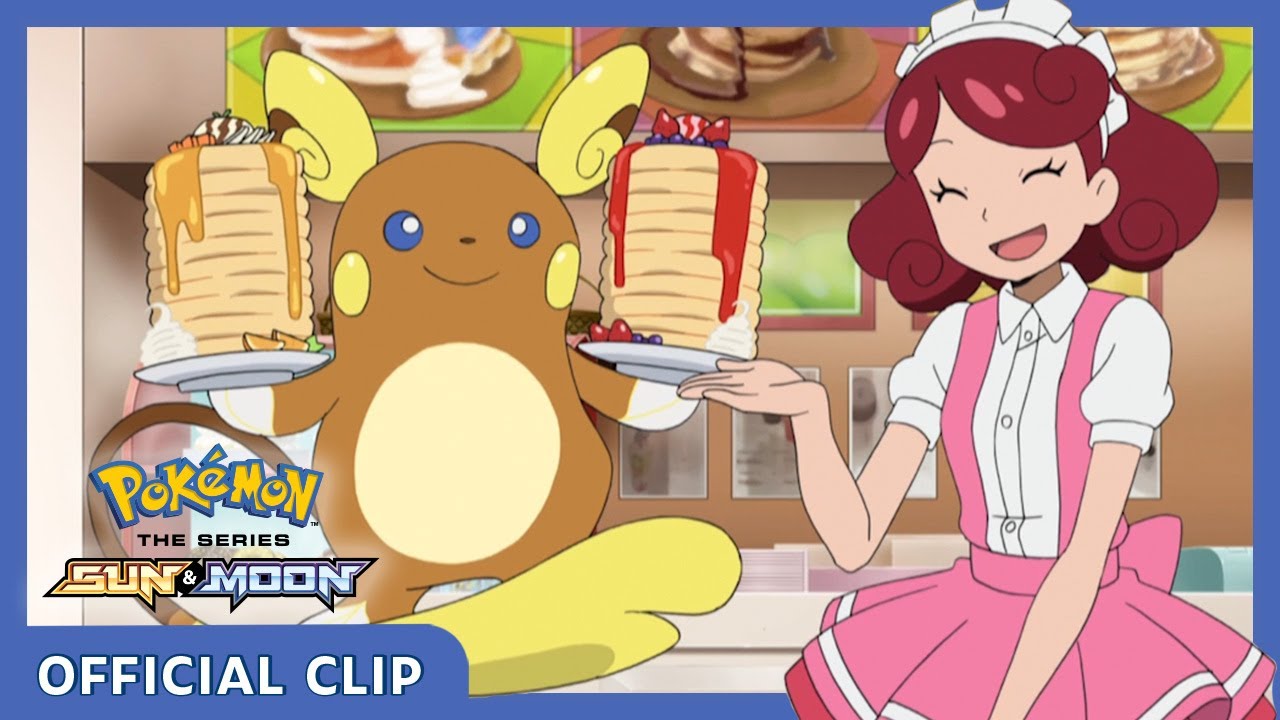 Pokémon: Raichu De Alola E Panquecas | Pokémon, A Série: Sol E Lua
