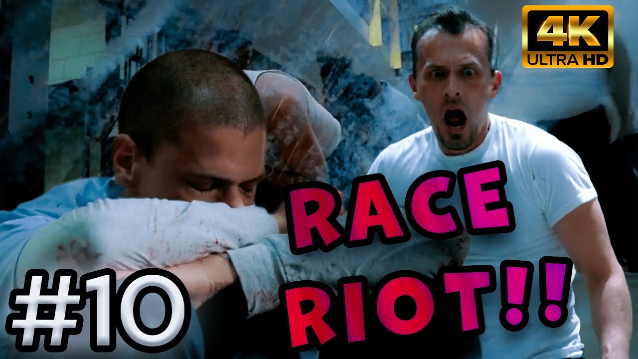 Prison Break: Motim Racial Em Fox River! Scofield Luta Pela Fuga!