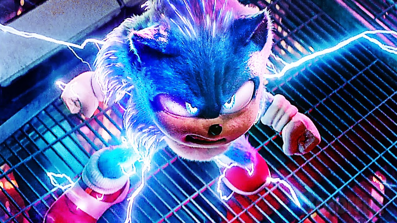 Sonic 3: Sonic Vs Shadow Forma Relâmpago
