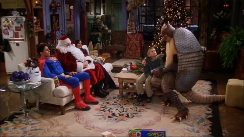 Friends: Aquele com o Tatu das Festividades – 7×10