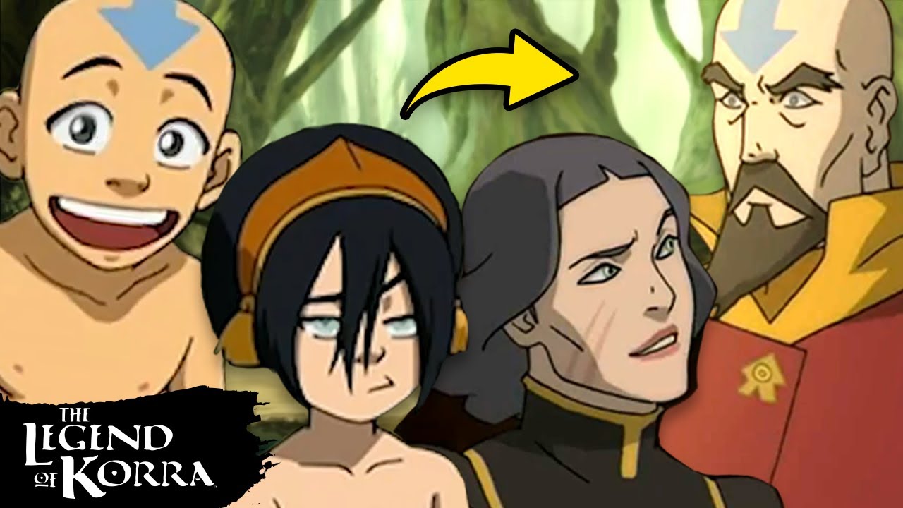 Cada Amizade De Avatar: A Lenda De Aang Em A Lenda De Korra!