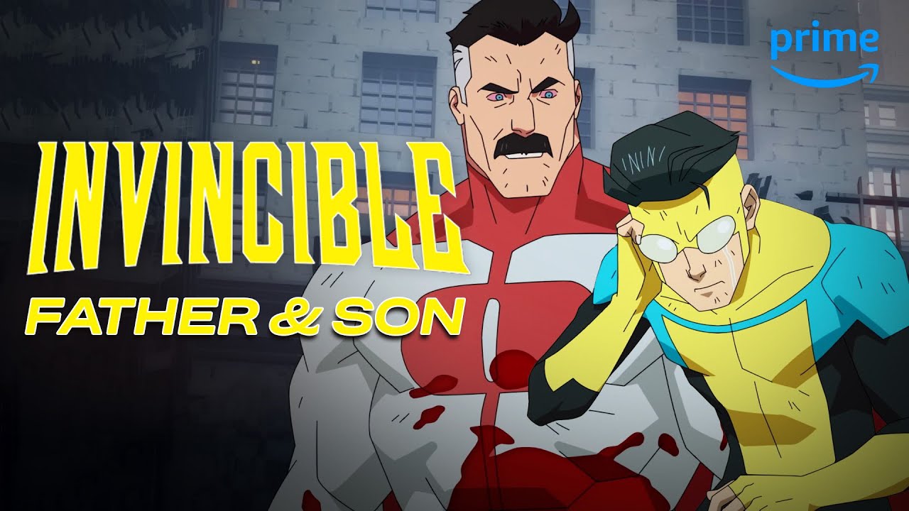 Invencível E Omni-Homem Ao Longo Das Temporadas 1-2 | Prime Video