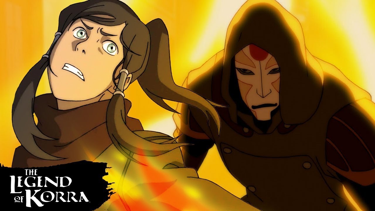 Korra Vs. Amon Batalha Final | A Lenda De Korra