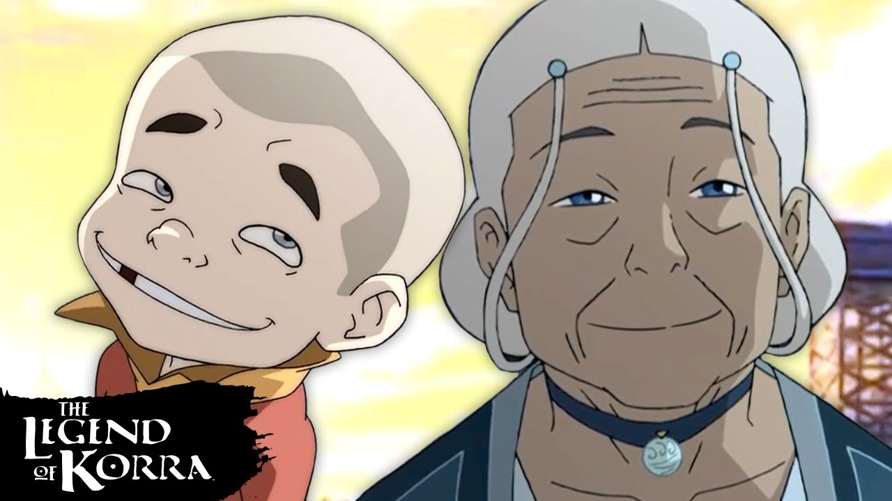 Momentos Em Família De Katara E Aang No Livro 1 Com Meelo, Tenzin, Mais! | A Lenda De Korra