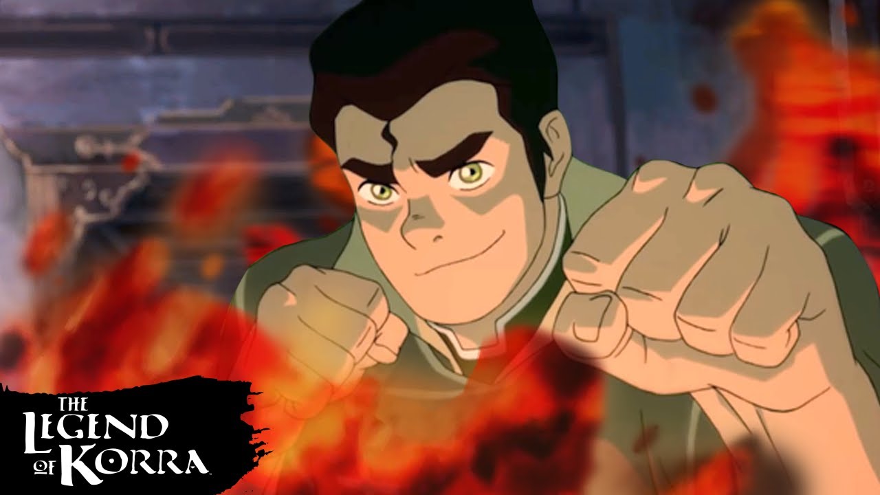 Primeira Vez De Bolin Fazendo Lavabending | A Lenda De Korra