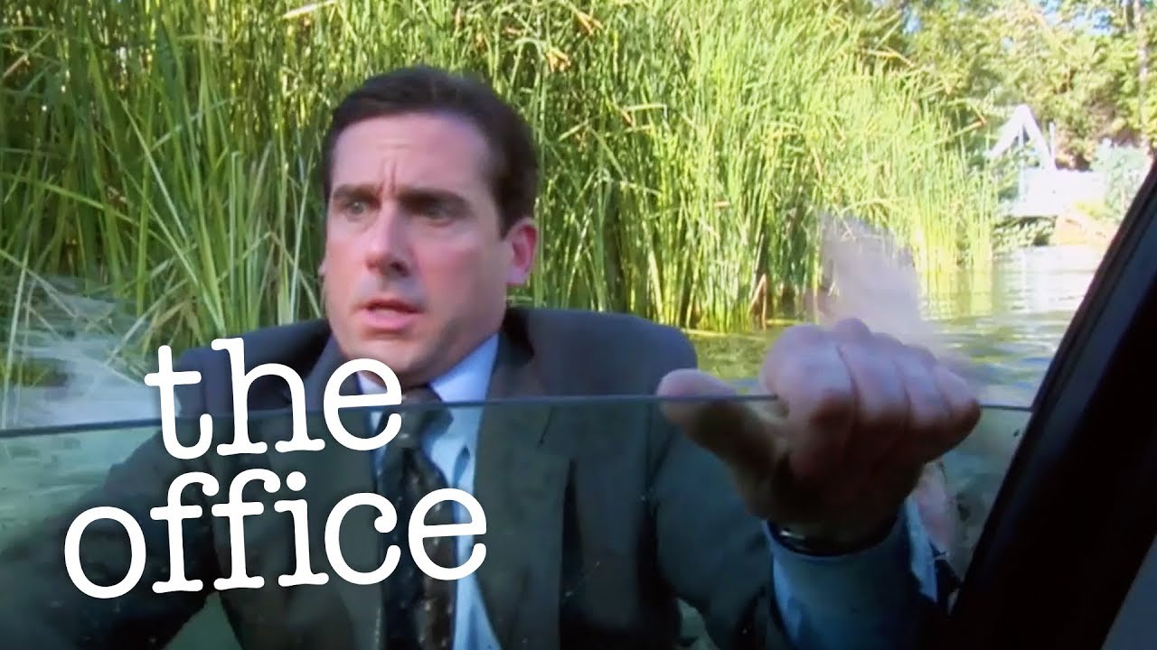 The Office: Michael Dirige Para Dentro De Um Lago