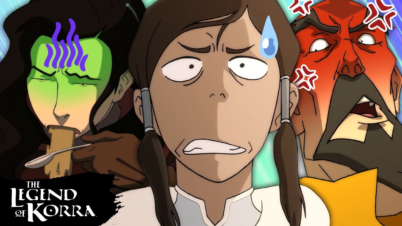 Toda Vez Que A Lenda De Korra Foi Totalmente Anime | Avatar