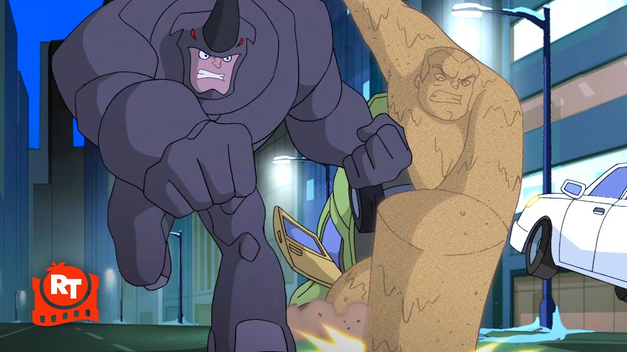 O Espetacular Homem-Aranha: Homem-Aranha Vs. Homem-Areia E Rino No Natal