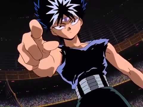 Yu Yu Hakusho: Hiei Faz Ameaças Antes De Desmaiar