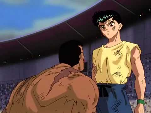 Yu Yu Hakusho: Yusuke Vs Bakken