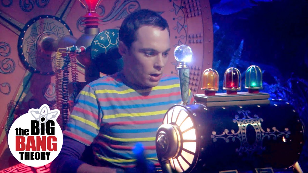A Máquina Do Tempo Do Sheldon Funciona | The Big Bang Theory