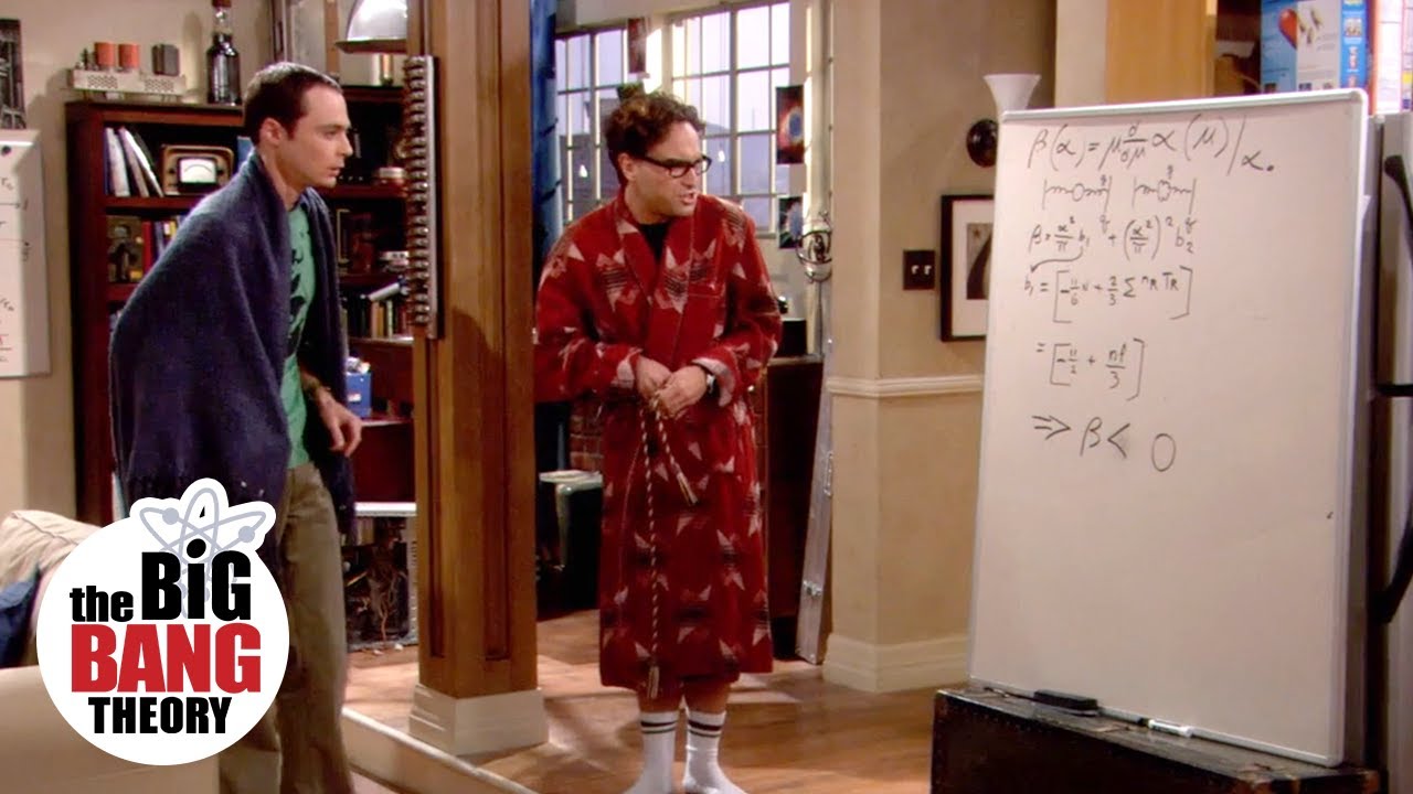 Leslie Corrige A Equação De Sheldon | The Big Bang Theory