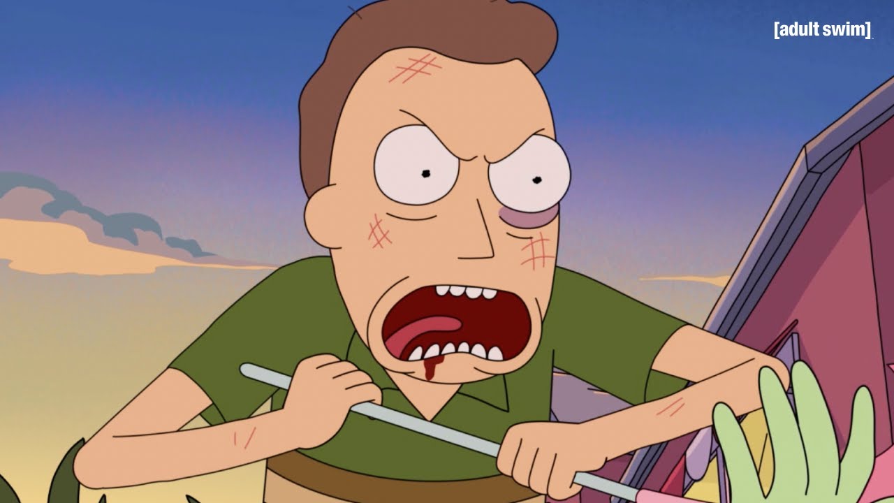 Rick And Morty: Jerry Briga Com O Mestre Do Xixi