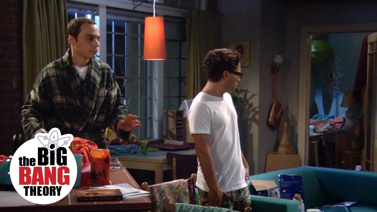 Sheldon E Leonard Entram Sorrateiramente No Apartamento Da Penny | The Big Bang Theory