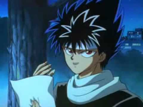 Yu Yu Hakusho: Apito Demoníaco E Hiei Caindo Da Árvore
