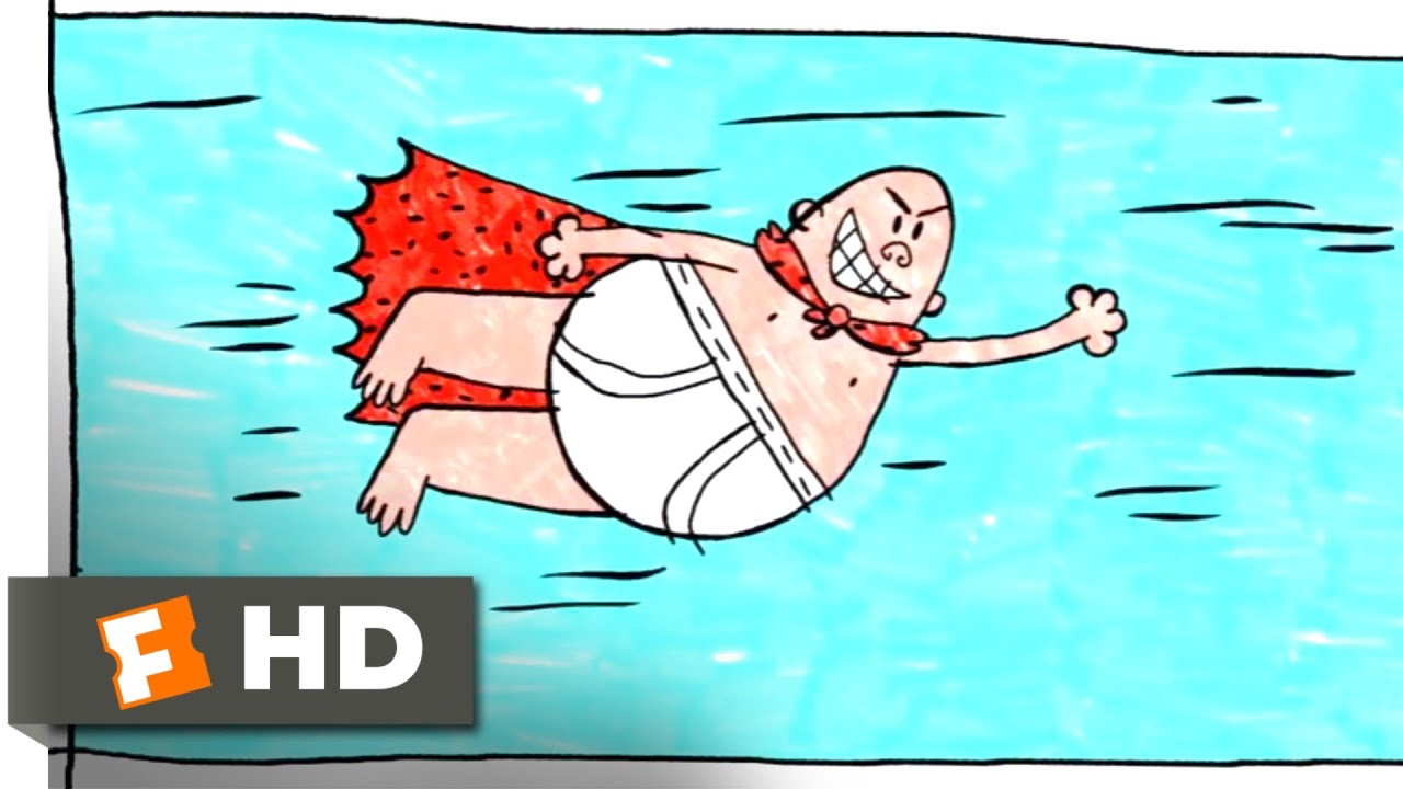 As Aventuras Do Capitão Cueca: O Filme (2017) – A Cena Da História De Origem (1/10)