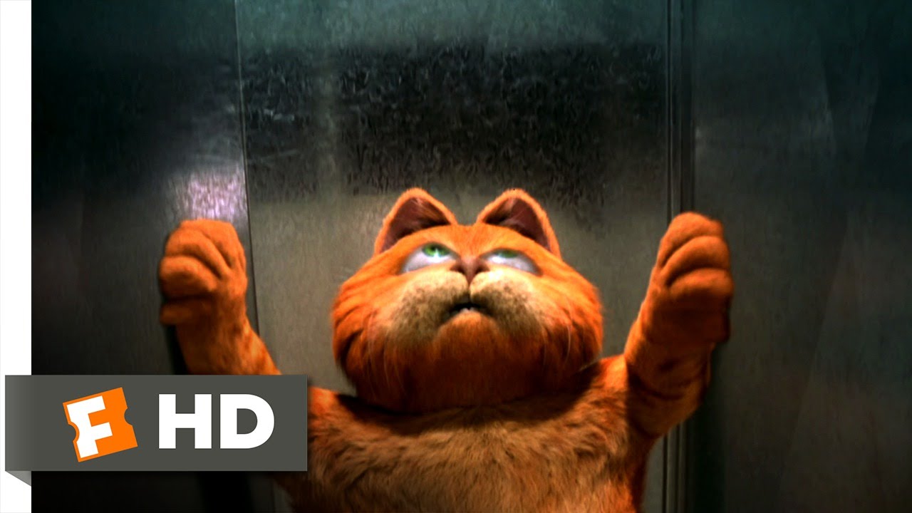 Garfield – O Filme (4/5) Clipe Do Filme – Passeio No Duto De Ventilação (2004)