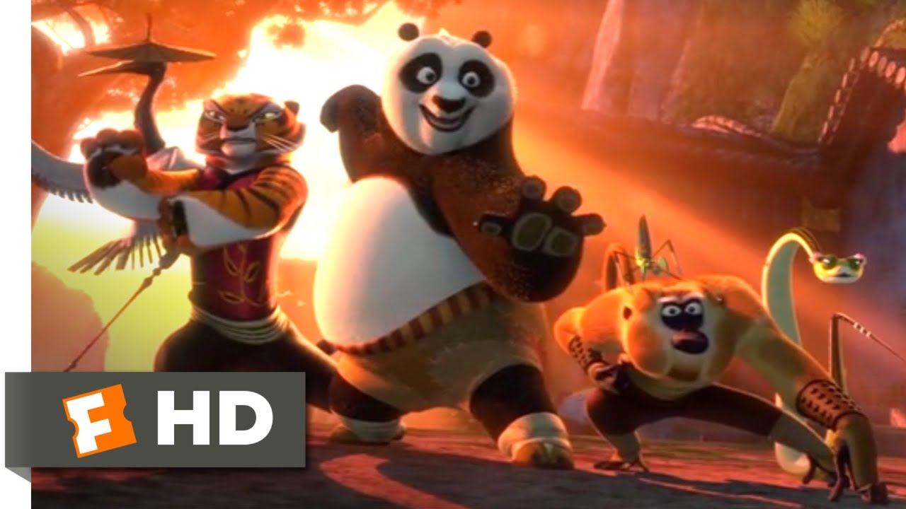 Kung Fu Panda 2 (2011) – Cena De Batalha Inicial (1/10)