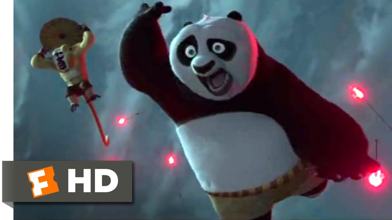 Kung Fu Panda 2 (2011) – Os Cinco Furiosos Enfrentam Fogo Furioso Cena (6/10)