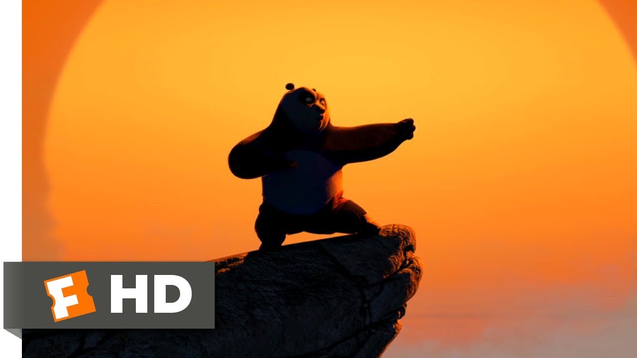 Kung Fu Panda (2008) – Cena De Treinamento De Kung Fu (6/10)
