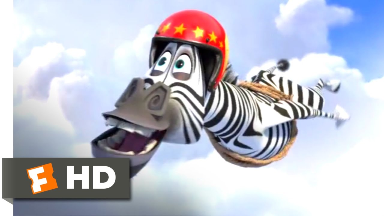 Madagascar 3: Os Procurados (2012) – Cena Zebras Podem Voar (8/10)