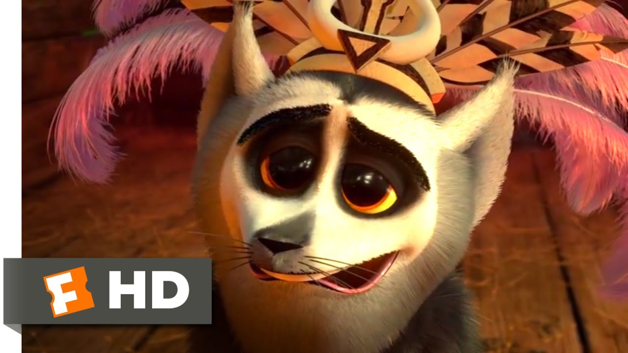 Madagascar 3: Os Procurados (2012) – Cena Em Que O Rei Julien Se Apaixona (4/10)