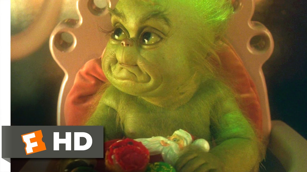 O Grinch (2/9) Clipe Do Filme – Bebê Grinch (2000)