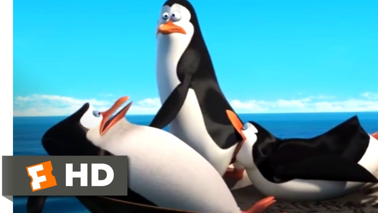Os Pinguins De Madagascar: O Filme (2014) – Cena Pilotos De Pinguim (6/10)