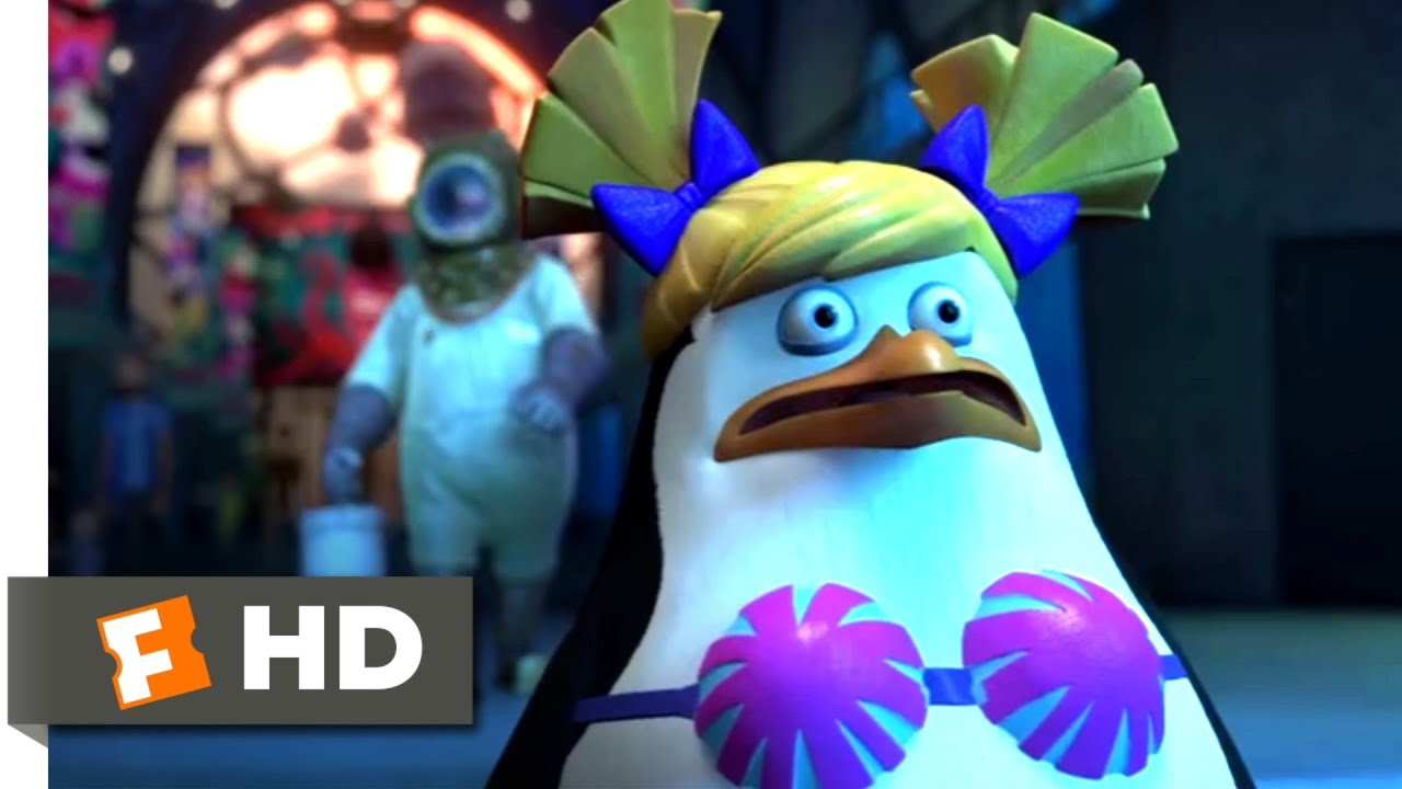 Os Pinguins De Madagascar: O Filme (2014) – Cena Operação Flash, Splash & Crash (5/10)
