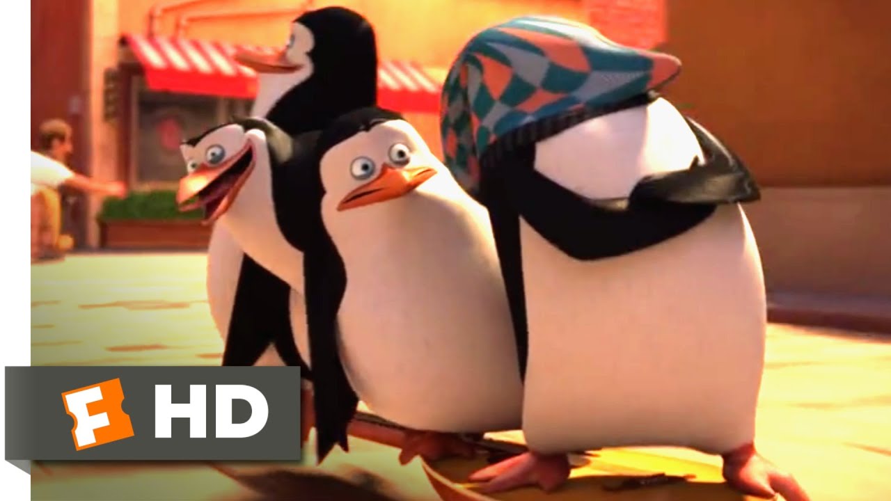 Os Pinguins De Madagascar: O Filme (2014) – Cena Do Canal (1/10)