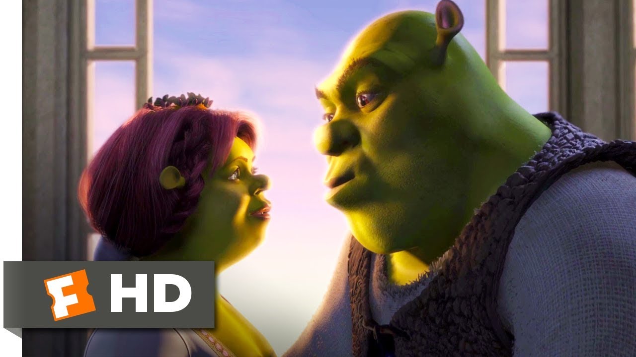 Shrek (2001) – Cena Do Beijo Do Verdadeiro Amor (9/10)