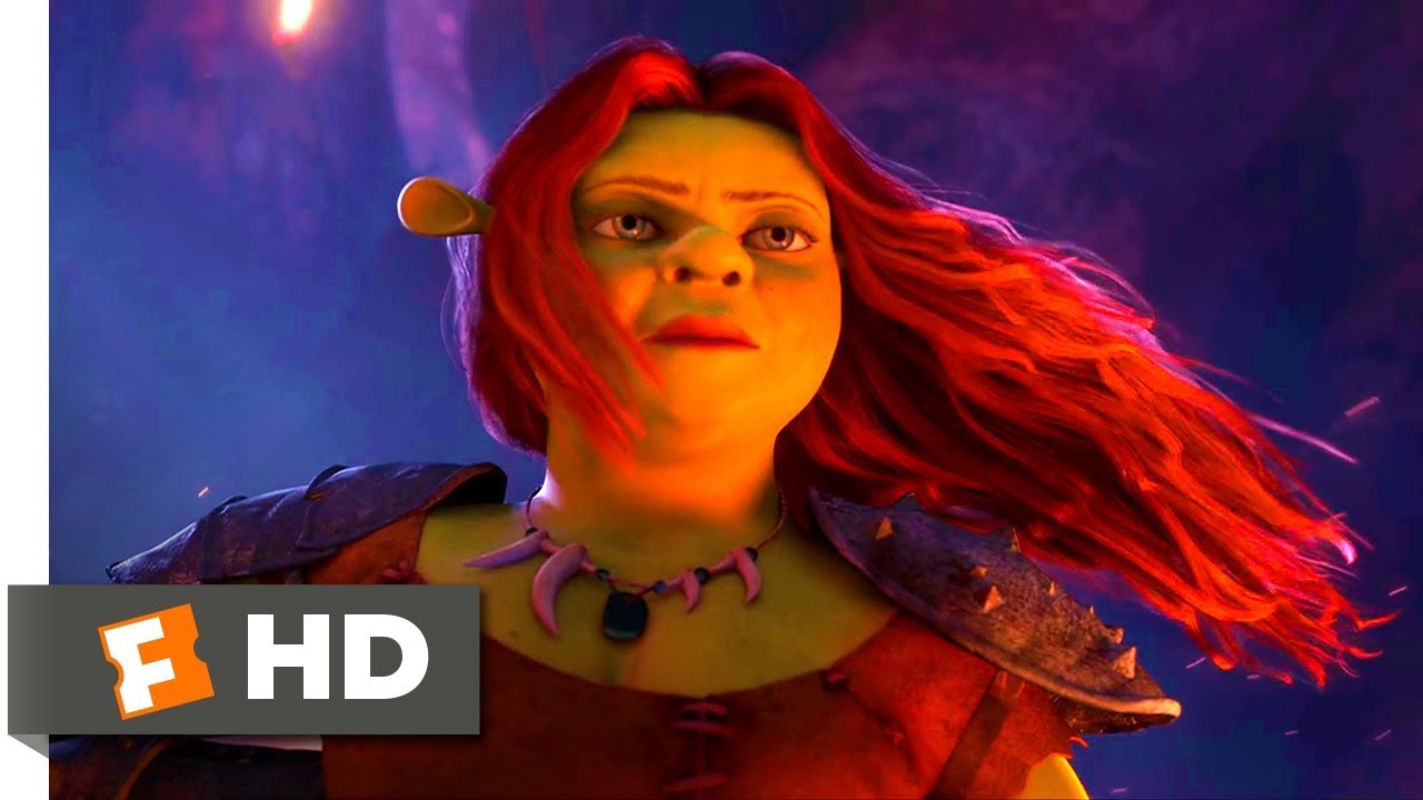 Shrek Para Sempre (2010) – Cena De Fiona, Princesa Guerreira (5/10)