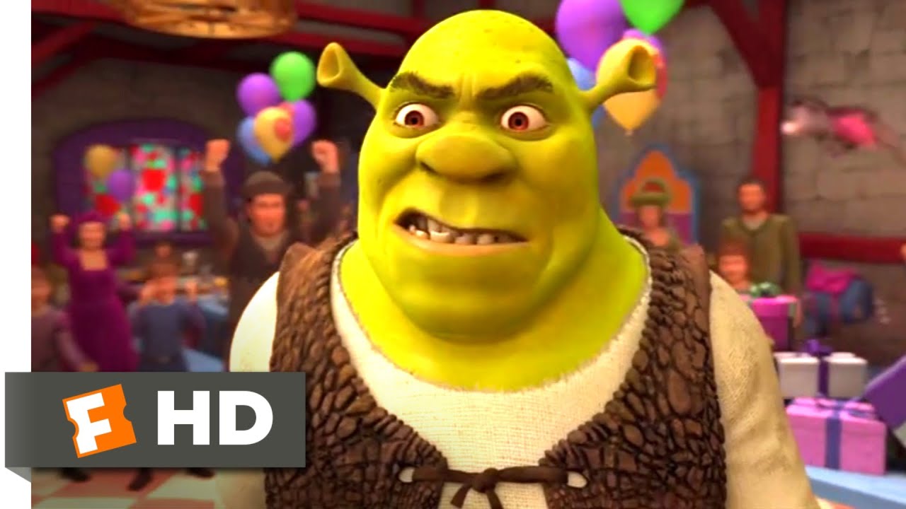 Shrek Para Sempre (2010) – Cena Do Rugido (3/10)