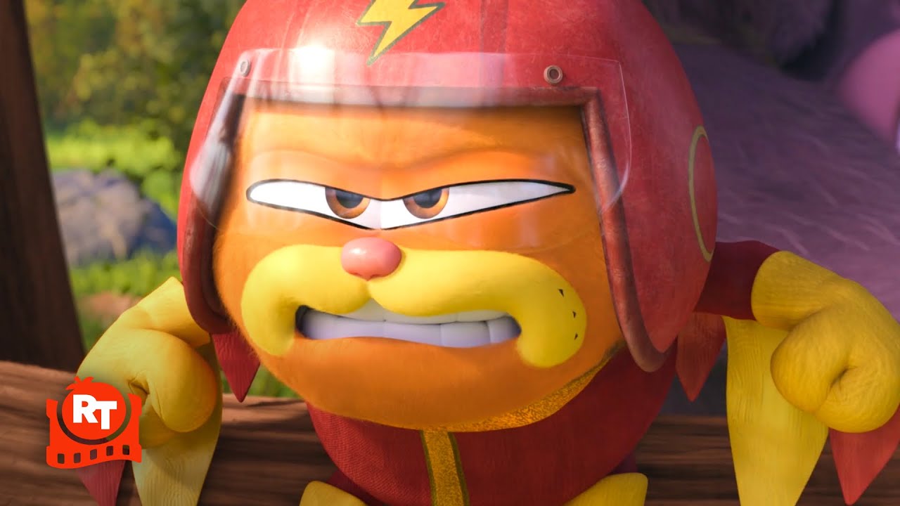 Garfield – Fora De Casa (2024) – A Luta No Trem