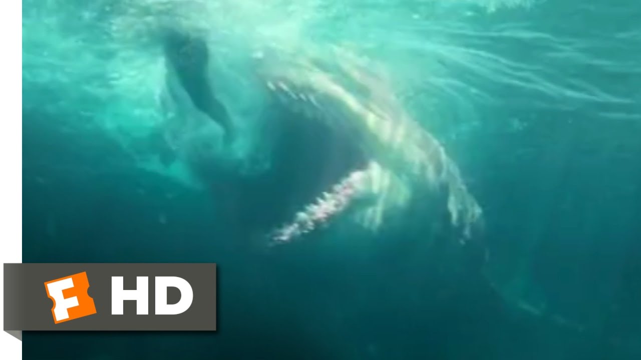 Megatubarão (2018) – Homem Vs Tubarão (4/10)