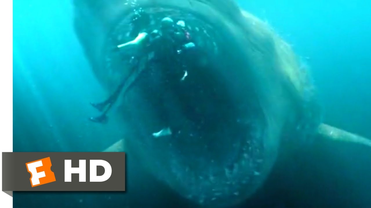 Megatubarão (2018) – Tubarão Na Gaiola Vs Megalodon (5/10)