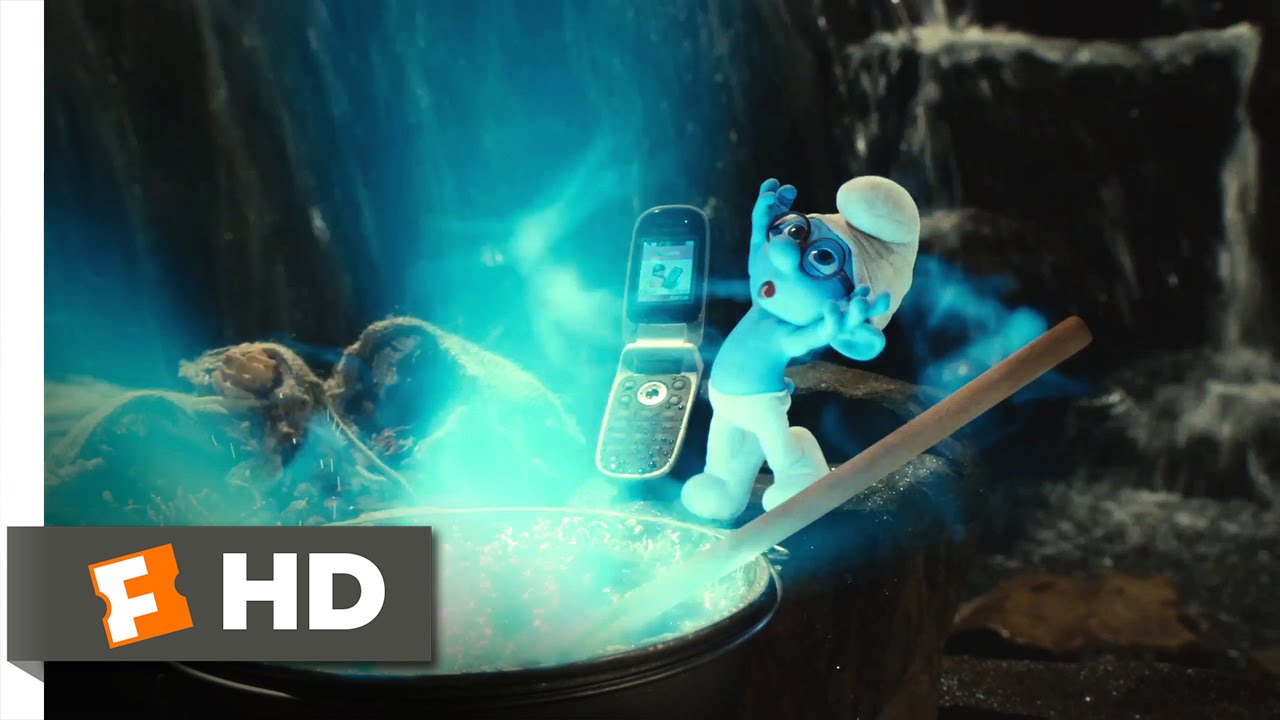 Os Smurfs (2011) – A Cena Da Lua Azul (8/10)