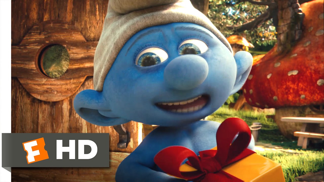 Os Smurfs (2011) – Cena De Boas-Vindas À Vila Smurf (1/10)