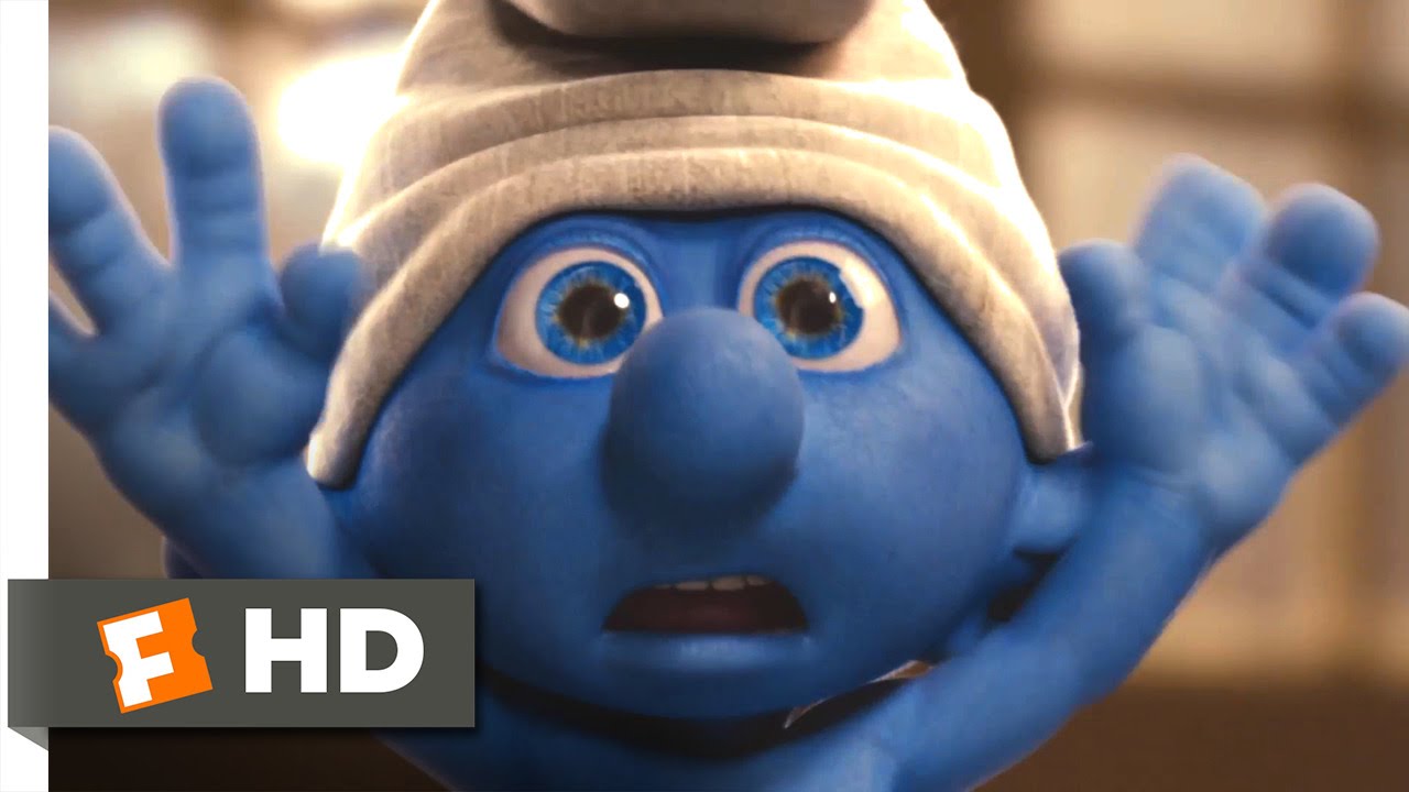 Os Smurfs (2011) – Desastrado Na Cena Do Banheiro (3/10)