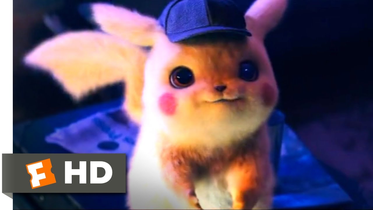 Pokémon: Detetive Pikachu (2019) – Cena Do Encontro Com Pikachu (1/10)