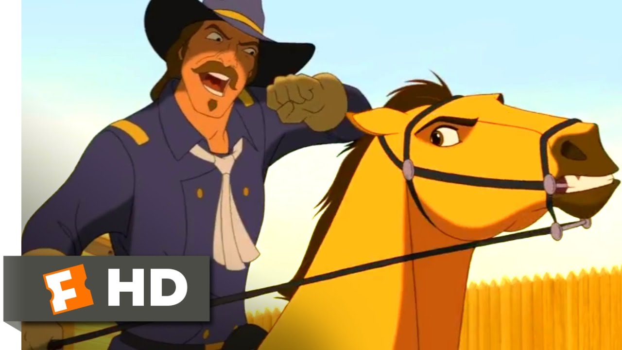 Spirit: O Corcel Indomável (2002) – Cena Da Dominação (3/10)