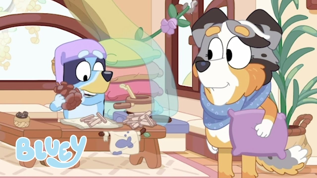 A Peixaria Com Batatas Fritas Está Aberta! | Calipso | Bluey