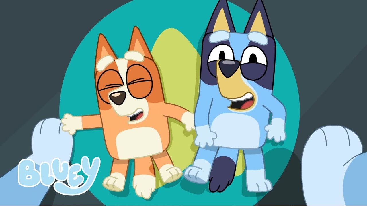 Bingo Saltitante E Bluey | Trampolim | Bluey