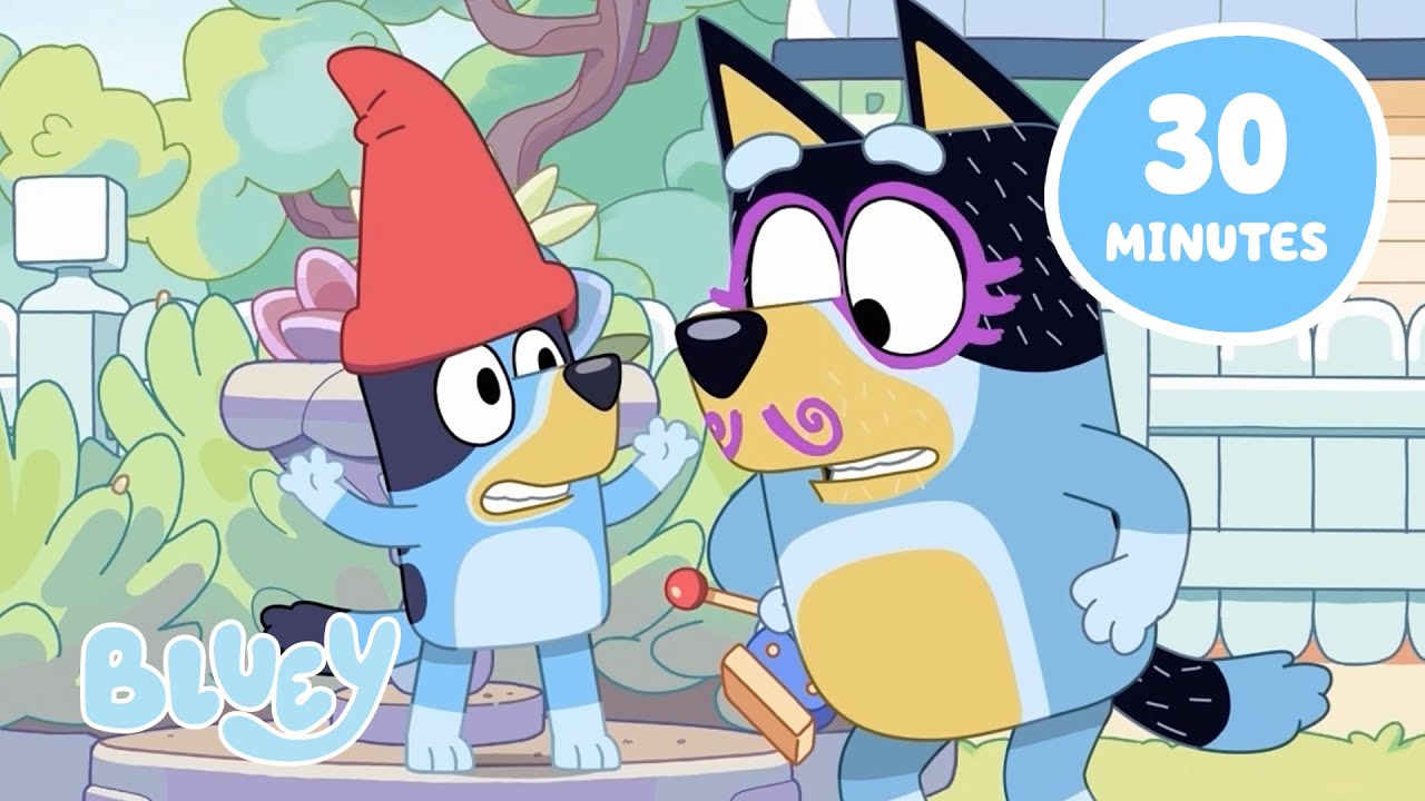 Celebração Da 1ª Temporada De Bluey!| Melhores Momentos Da Série 1 De Bluey | 30 Minutos | Bluey