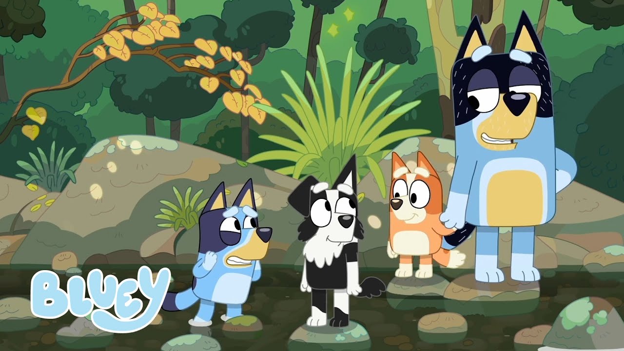 Descobrindo Um Lugar Novo | O Riacho | Bluey