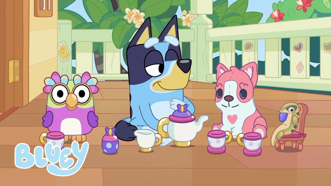 Festa Do Chá Chattermax | Esconde-Esconde | Bluey