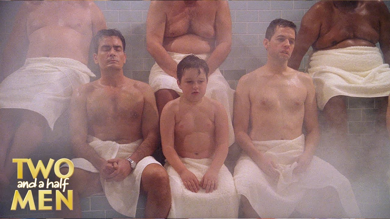 Os Caras Vão Para A Sauna | Dois Homens E Meio