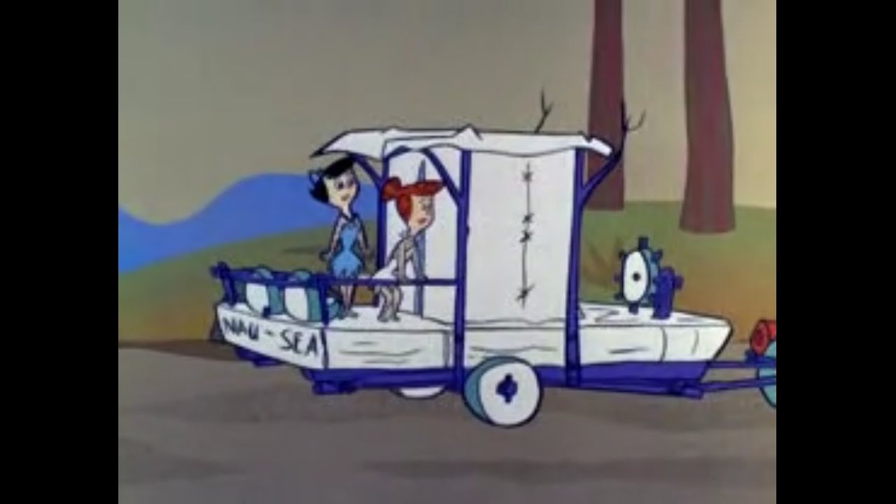 Os Flintstones | Temporada 2 | Atingimos Outra Casa Flutuante